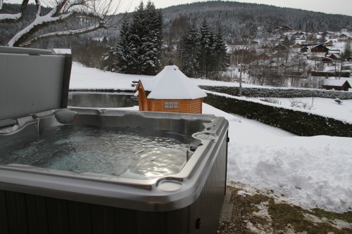 Hot Tub in the Winter